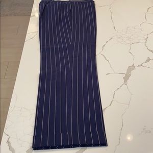 Polo by Ralph Lauren Navy Pinstripe Dress Pants